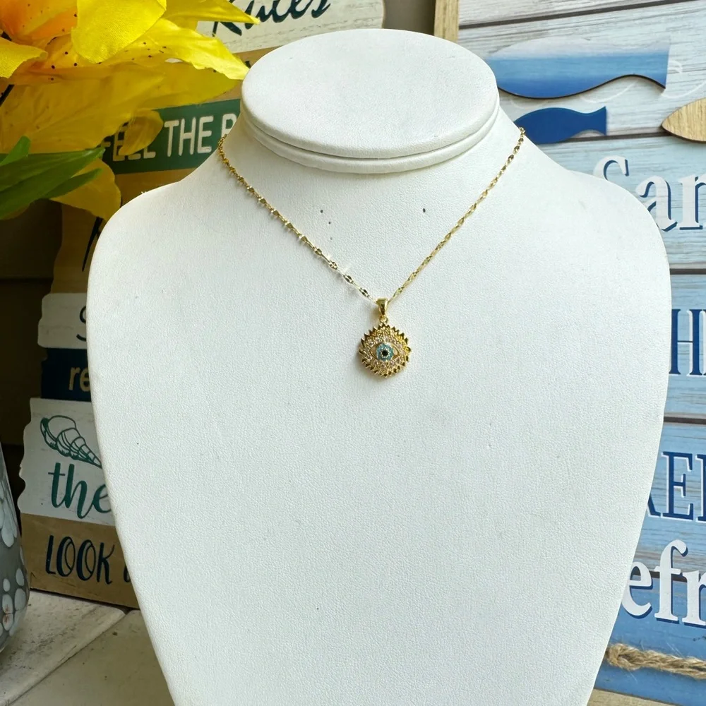 Evil eye necklace